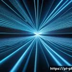 Home 17 파동 입자 이중성 - A highly detailed scientific illustration of the double-slit experiment at the quantum scale, showin...